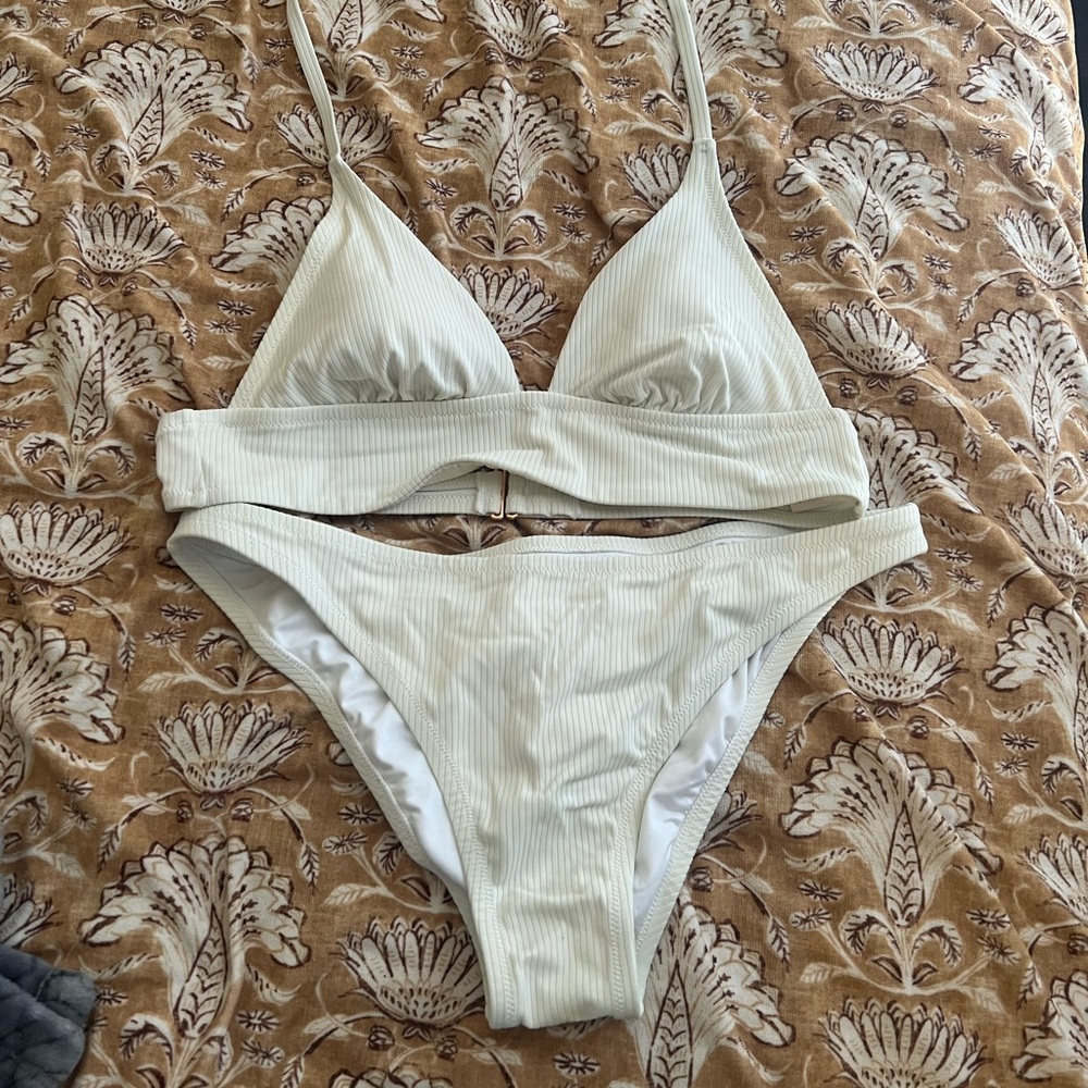 White bikini